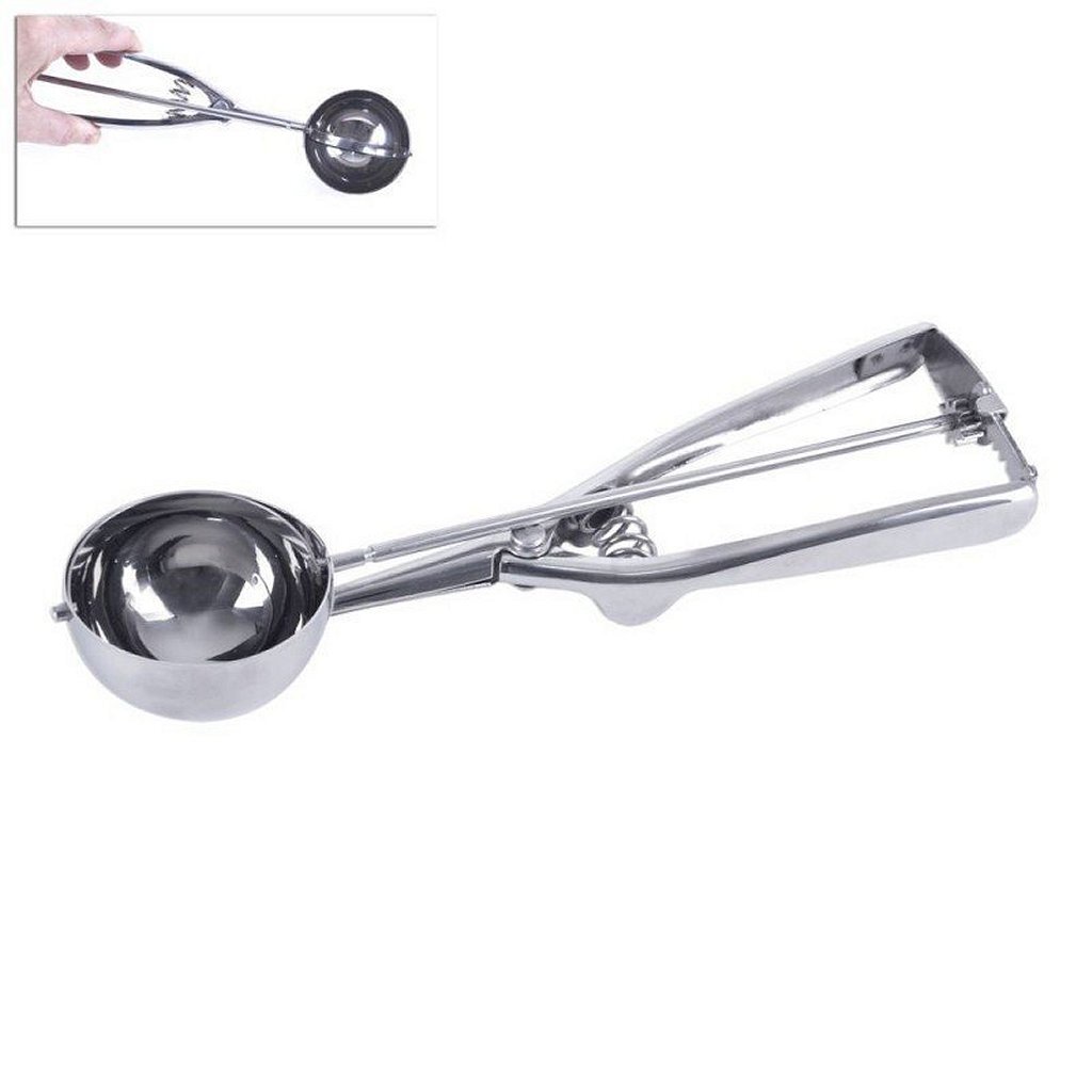 Excellent\u0020Houseware\u0020IJsboltang\u0020Oliebollenlepel\u0020RVS\u00205,5\u0020cm