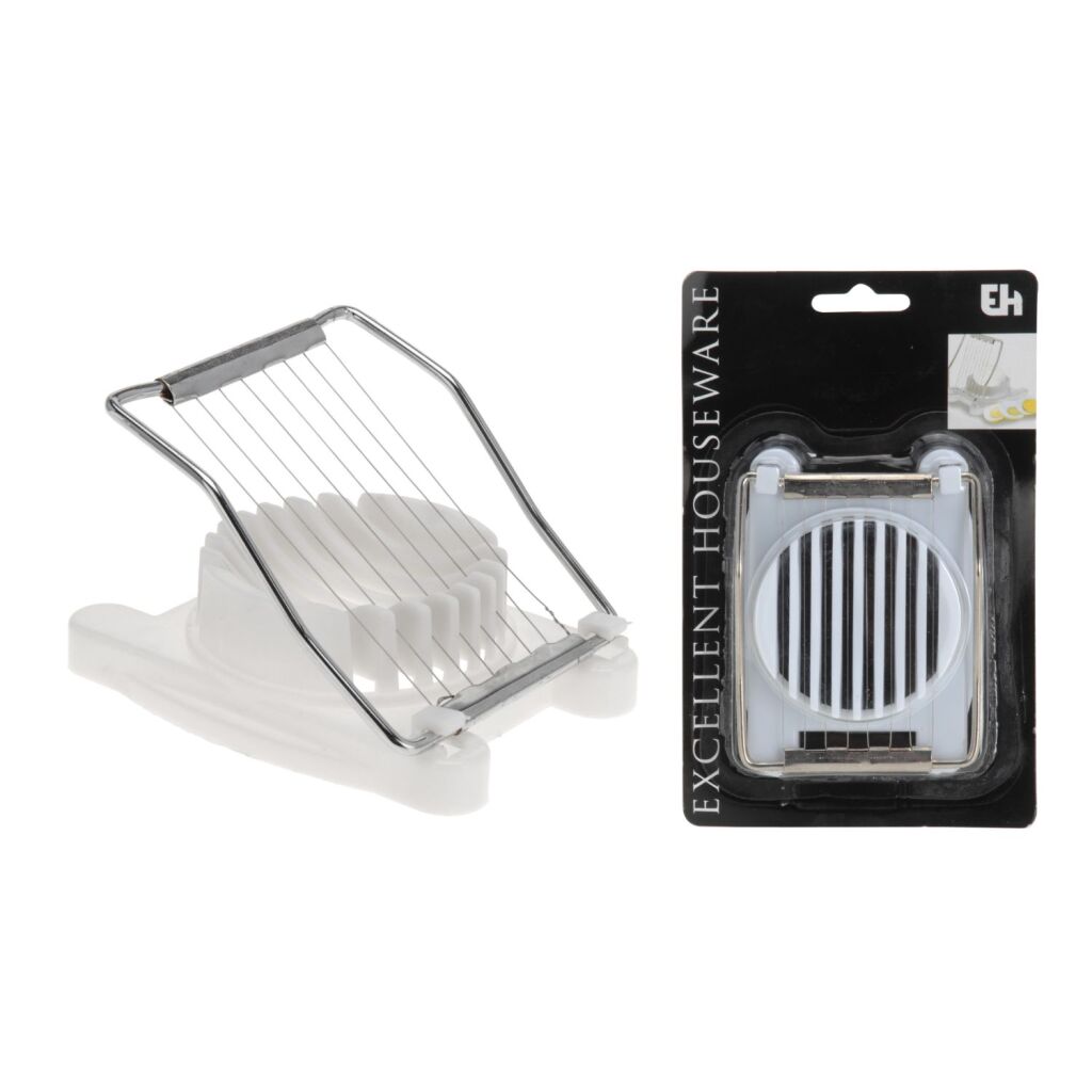 Excellent\u0020Houseware\u0020Eiersnijder\u0020Wit\u002FRVS