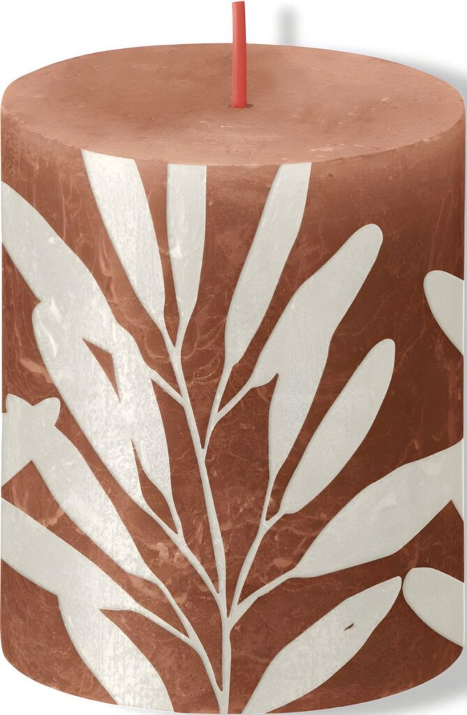 Bolsius\u0020Kaars\u0020Roze\u0020met\u0020Print