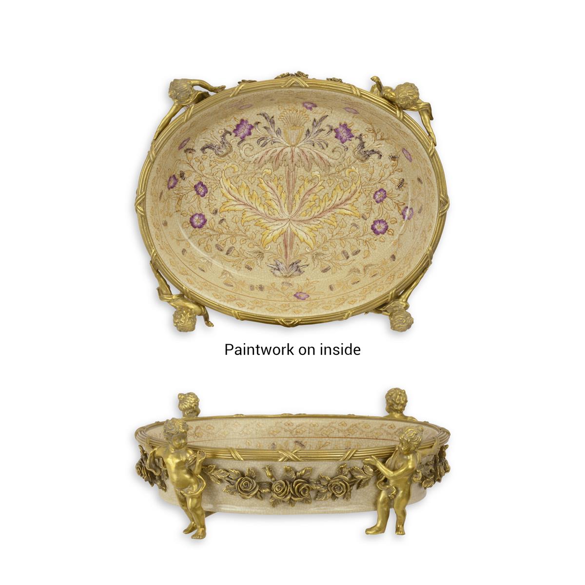 EEN\u0020OP\u0020BRONS\u0020GEMONTEERDE\u0020PORSELEINEN\u0020SCHAAL