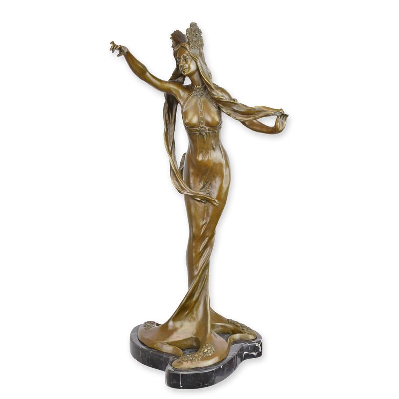 A\u0020BRONZE\u0020SCULPTURE\u0020OF\u0020A\u0020DRESSED\u0020WOMAN