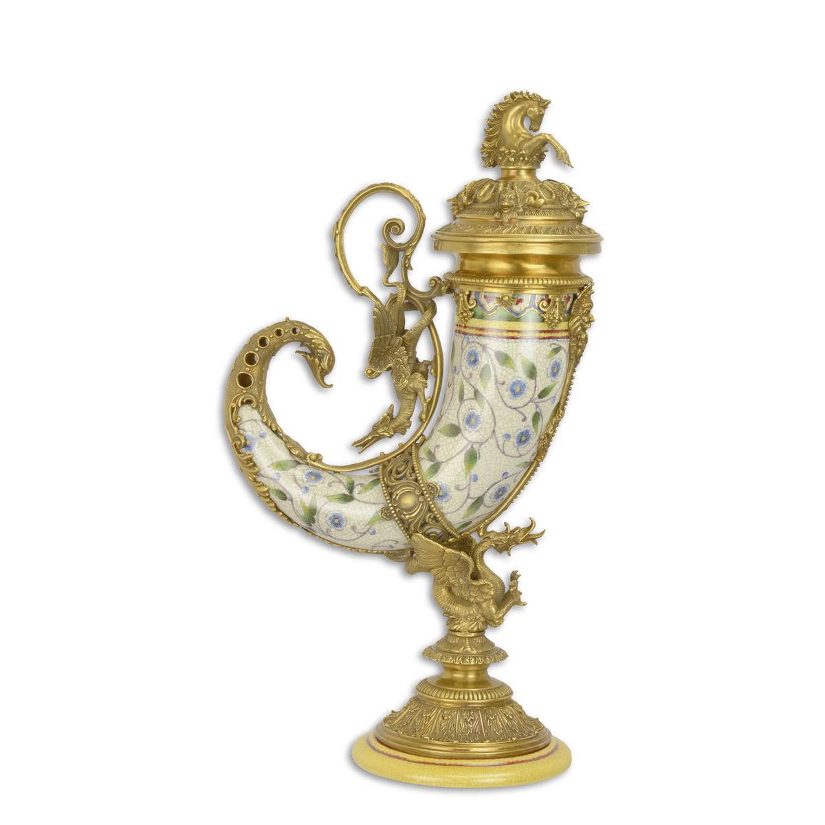 A\u0020BRONZE\u0020MOUNTED\u0020PORCELAIN\u0020CORNUCOPIA\u0020HORN