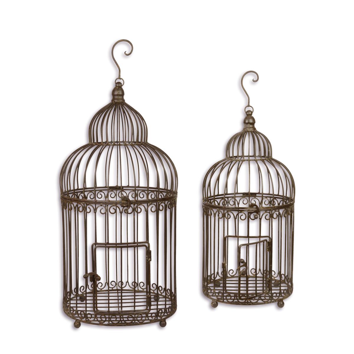 A\u0020PAIR\u0020OF\u0020BROWN\u0020IRON\u0020BIRDCAGES