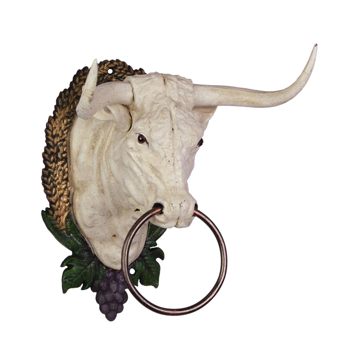 EEN\u0020GIETIJZEREN\u0020HANDDOEKHOUDER\u0020MET\u0020KOEIENKOP