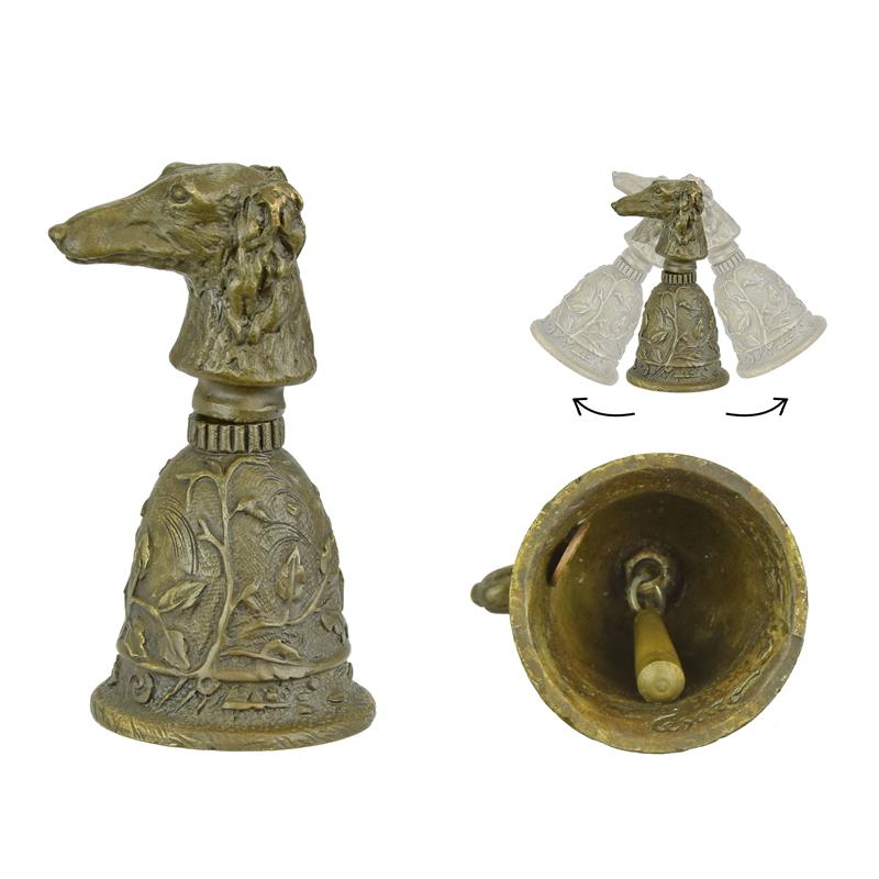 A\u0020BRONZE\u0020TABLE\u0020BELL\u0020WITH\u0020A\u0020BORZOI\u0027S\u0020HEAD\u0020GRIP