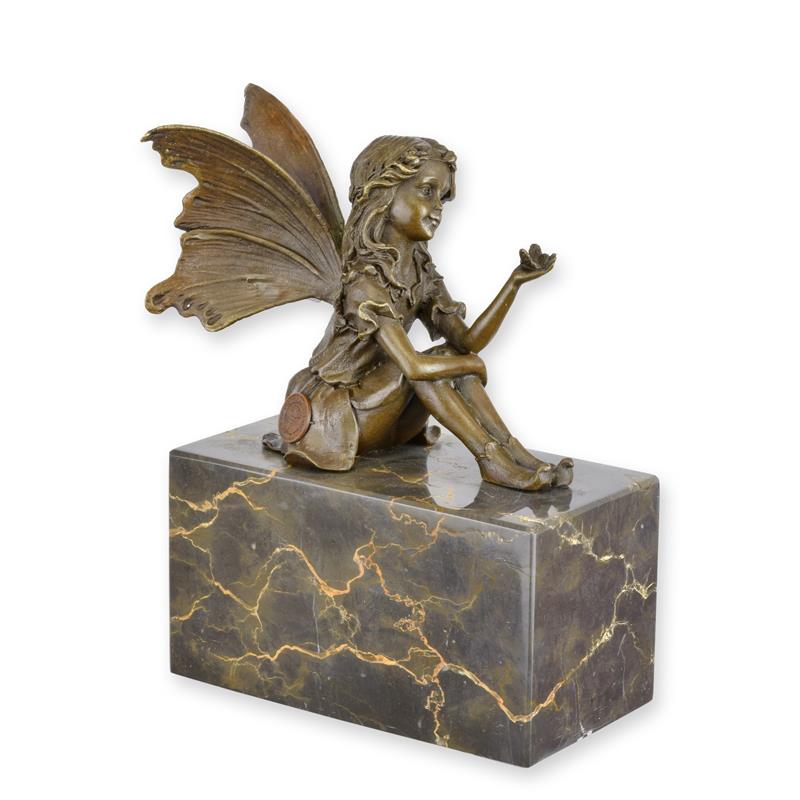 A\u0020BRONZE\u0020SCULPTURE\u0020OF\u0020A\u0020FAIRY\u0020HOLDING\u0020A\u0020BUTTERFLY
