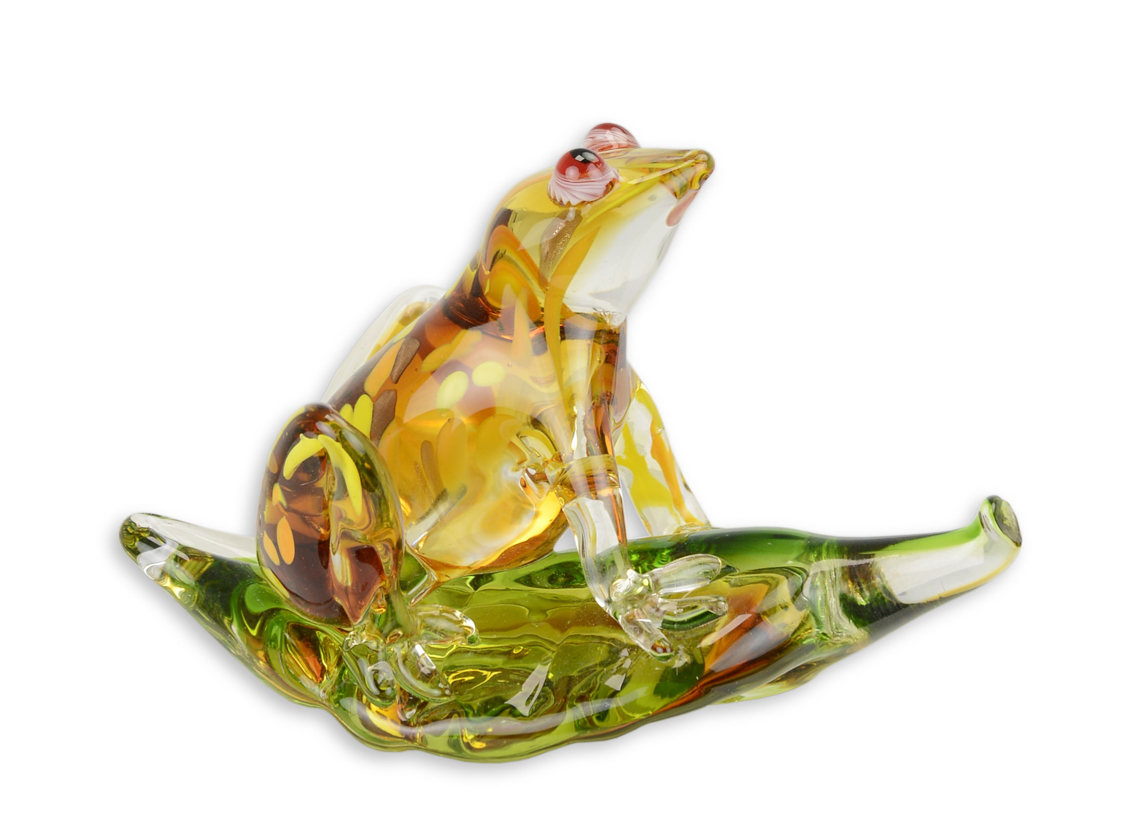 A\u0020MURANO\u0020STYLE\u0020GLASS\u0020FIGURINE\u0020OF\u0020A\u0020FROG\u0020ON\u0020LEAF