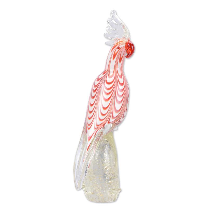 A\u0020MURANO\u0020STYLE\u0020GLASS\u0020FIGURINE\u0020OF\u0020A\u0020COCKATOO