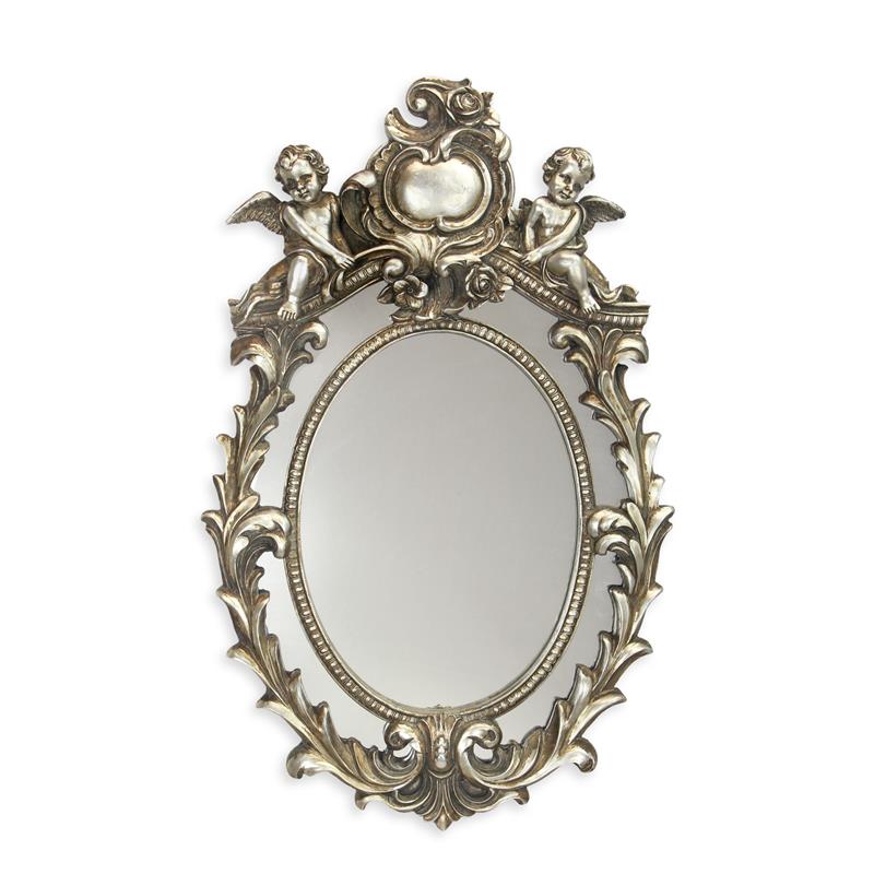 A\u0020RESIN\u0020SILVER\u0020MIRROR\u0020FLANKED\u0020BY\u0020TWO\u0020PUTTI
