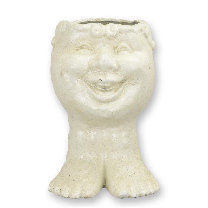 Gietijzeren\u0020plantenbak\u0020vorm\u0020van\u0020gezicht