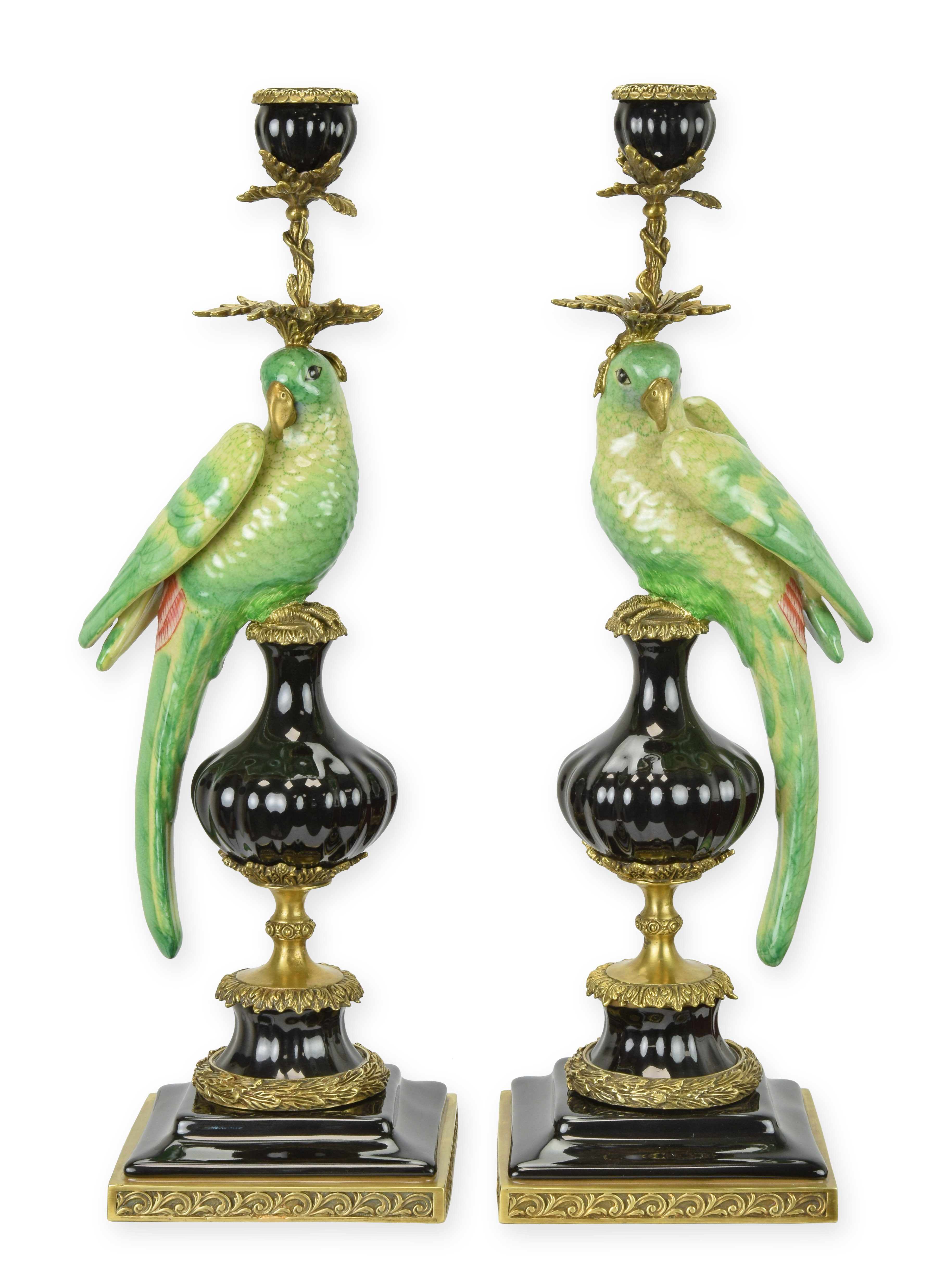 A\u0020PAIR\u0020OF\u0020BRONZE\u0020MOUNTED\u0020PORCELAIN\u0020PARROT\u0020CANDLE\u0020HOLDERS