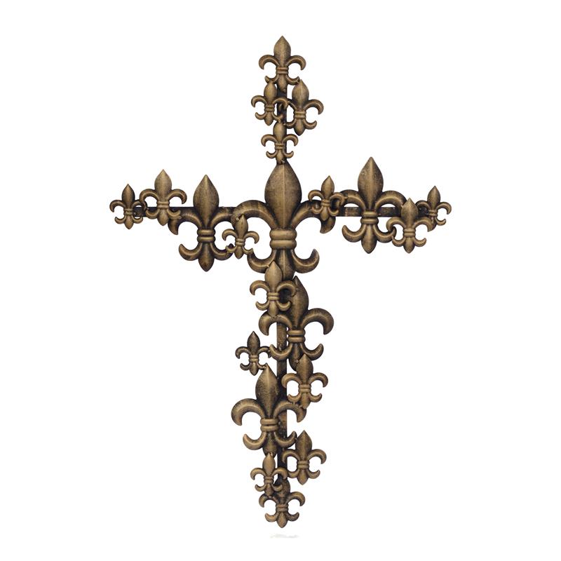 AN\u0020IRON\u0020WALL\u0020DECOR\u0020CROSS\u0020WITH\u0020FRENCH\u0020LILIES\u0020\u0028RX\u002D312\u0029