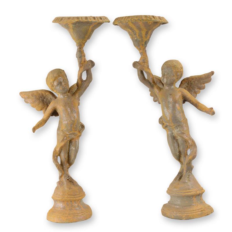 A\u0020PAIR\u0020OF\u0020RUSTY\u0020CAST\u0020IRON\u0020PUTTI\u0020CANDLESTANDS