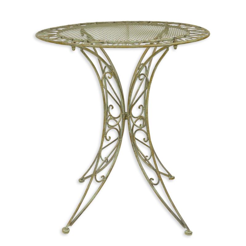 A\u0020WEATHERED\u002DLOOK\u0020IRON\u0020GARDEN\u0020TABLE