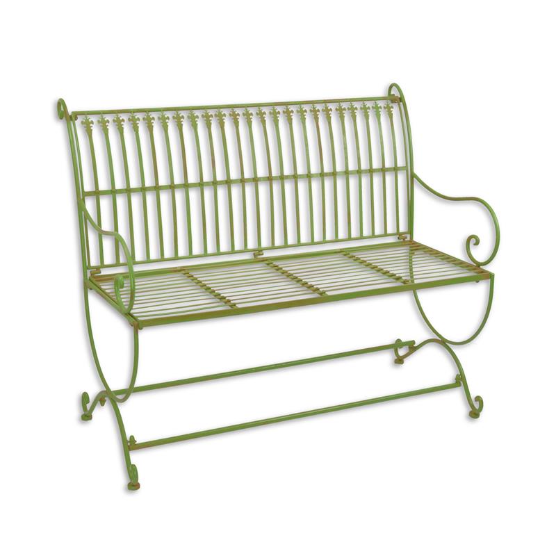 A\u0020GREEN\u0020IRON\u0020FOLDING\u0020BENCH