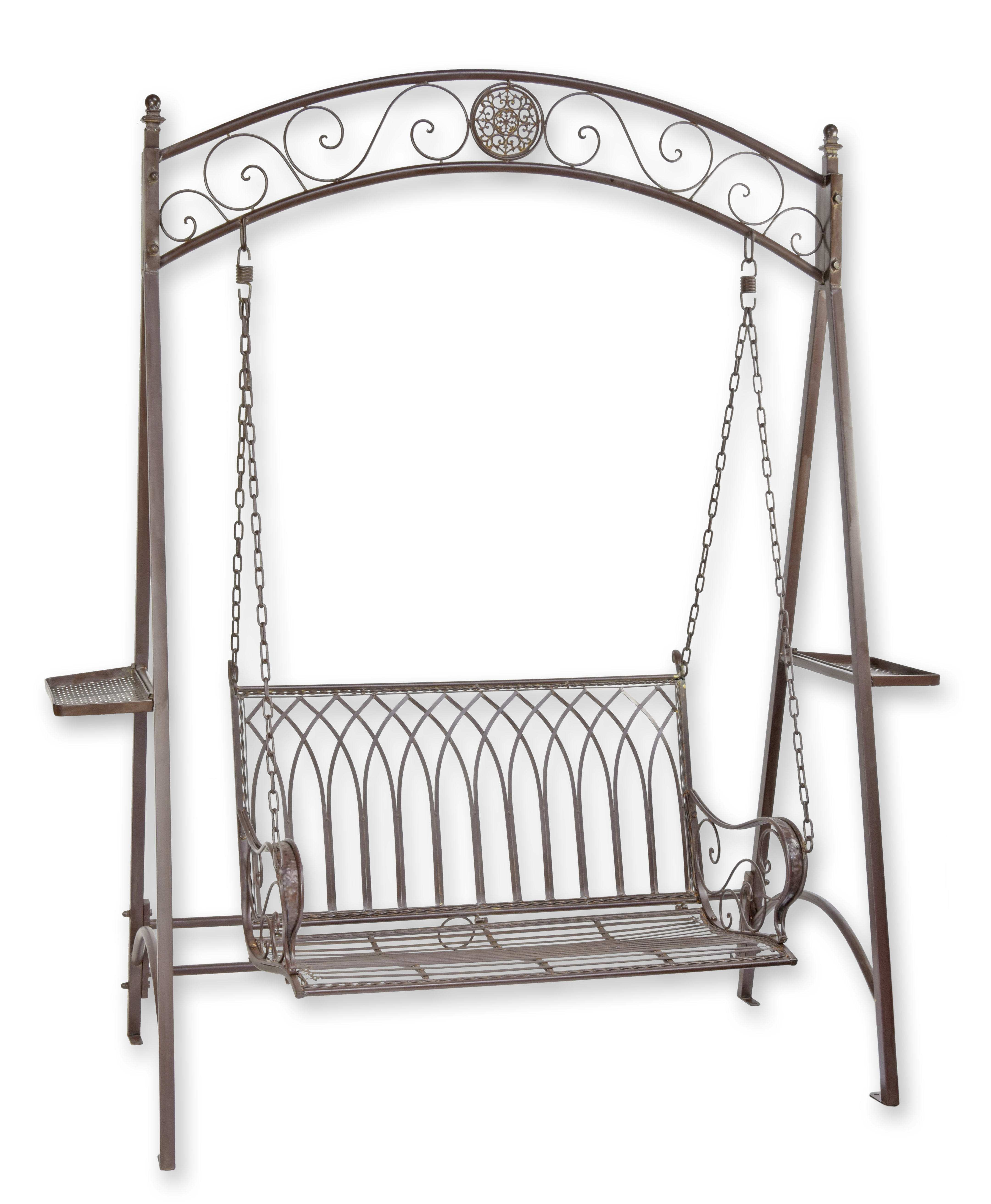 A\u0020TWO\u002DSEAT\u0020BROWN\u0020IRON\u0020SWINGBENCH
