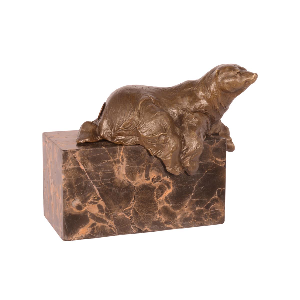 A\u0020BRONZE\u0020SCULPTURE\u0020OF\u0020A\u0020LYING\u0020POLAR\u0020BEAR
