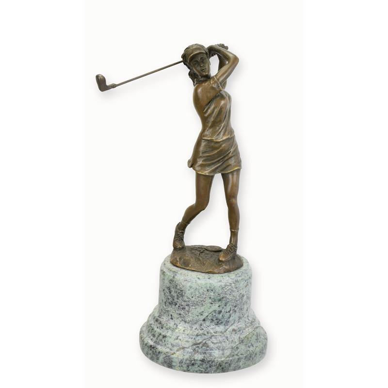 A\u0020BRONZE\u0020SCULPTURE\u0020OF\u0020A\u0020LADY\u0020GOLFER