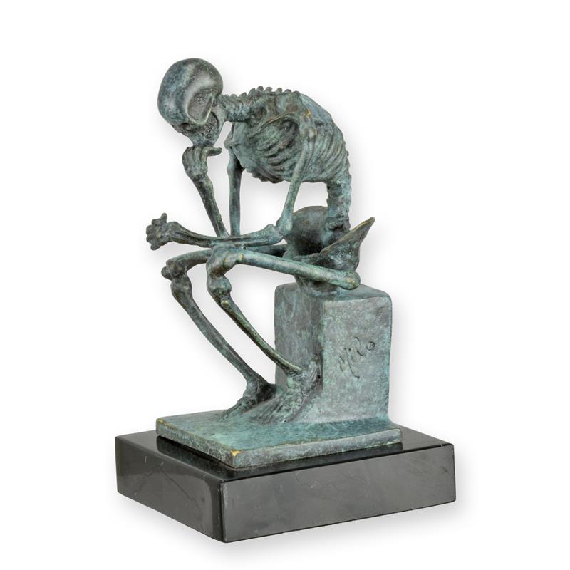 A\u0020BRONZE\u0020SCULPTURE\u0020OF\u0020THE\u0020GREEN\u0020SKELETON\u0020THINKER