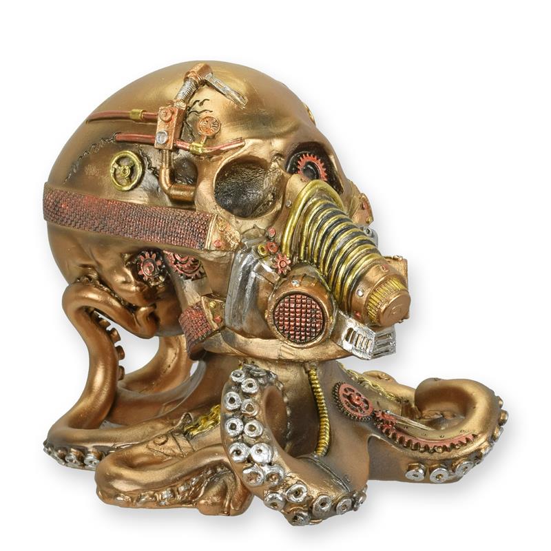 A\u0020RESIN\u0020STEAMPUNK\u0020FIGURINE\u0020OF\u0020A\u0020OCTOPUS\u0020SKULL