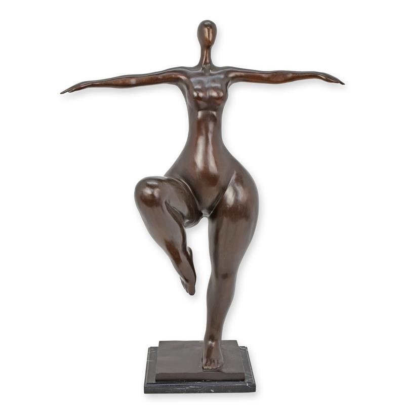 MODERNISTISCHE\u0020BRONZEN\u0020SCULPTUUR\u0020VAN\u0020VROUWELIJK\u0020MODEL