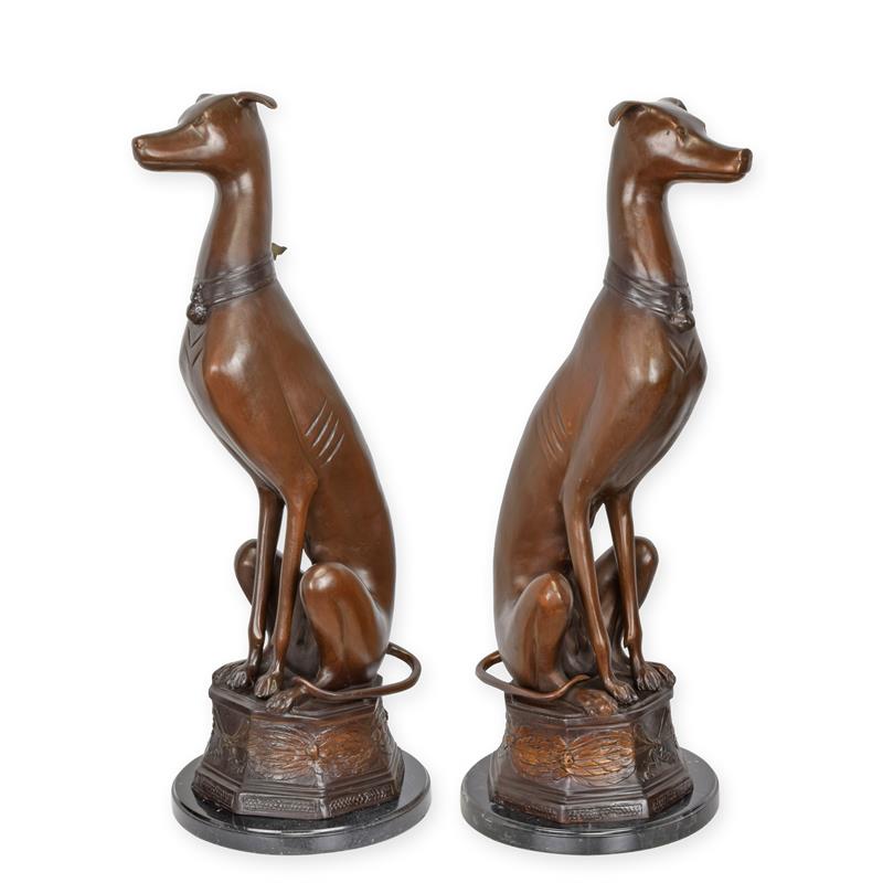 A\u0020BRONZE\u0020PAIR\u0020OF\u0020SITTING\u0020WHIPPETS