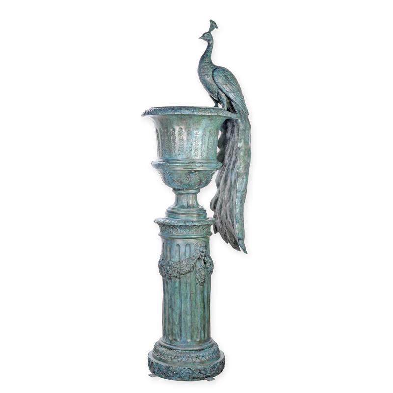 A\u0020LARGE\u0020BRONZE\u0020PEACOCK\u0020URN