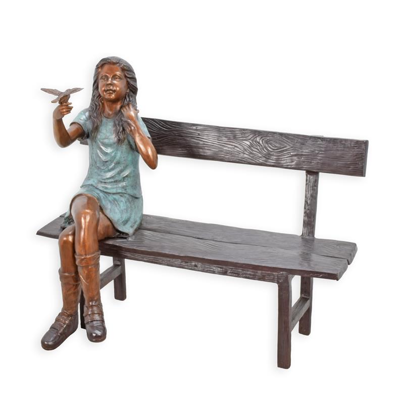 A\u0020BRONZE\u0020SCULPTURE\u0020OF\u0020A\u0020GIRL\u0020SITTING\u0020ON\u0020A\u0020BENCH