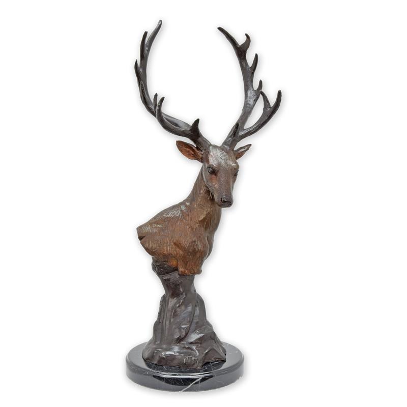 A\u0020BRONZE\u0020SCULPTURE\u0020OF\u0020A\u0020DEER\u0020HEAD