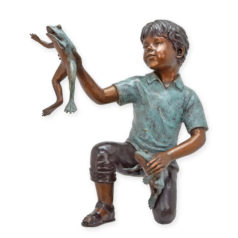 A\u0020BRONZE\u0020SCULPTURE\u0020OF\u0020BOY\u0020PLAYING\u0020WITH\u0020A\u0020FROG