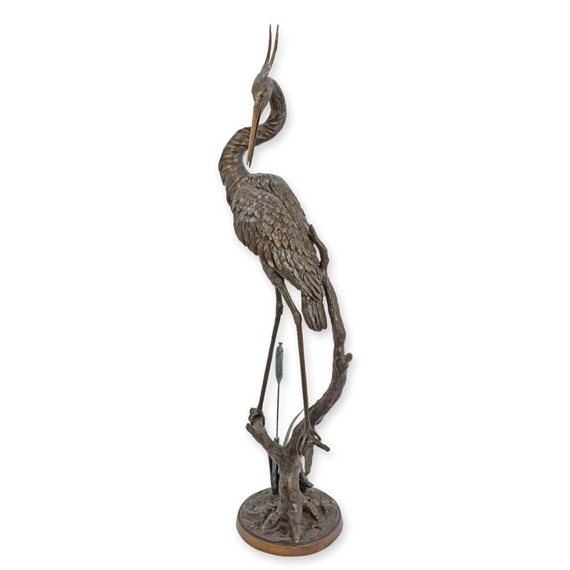 BRONZEN\u0020REIGER\u0020OP\u0020BOOMSTRONK\u00A0FONTEIN