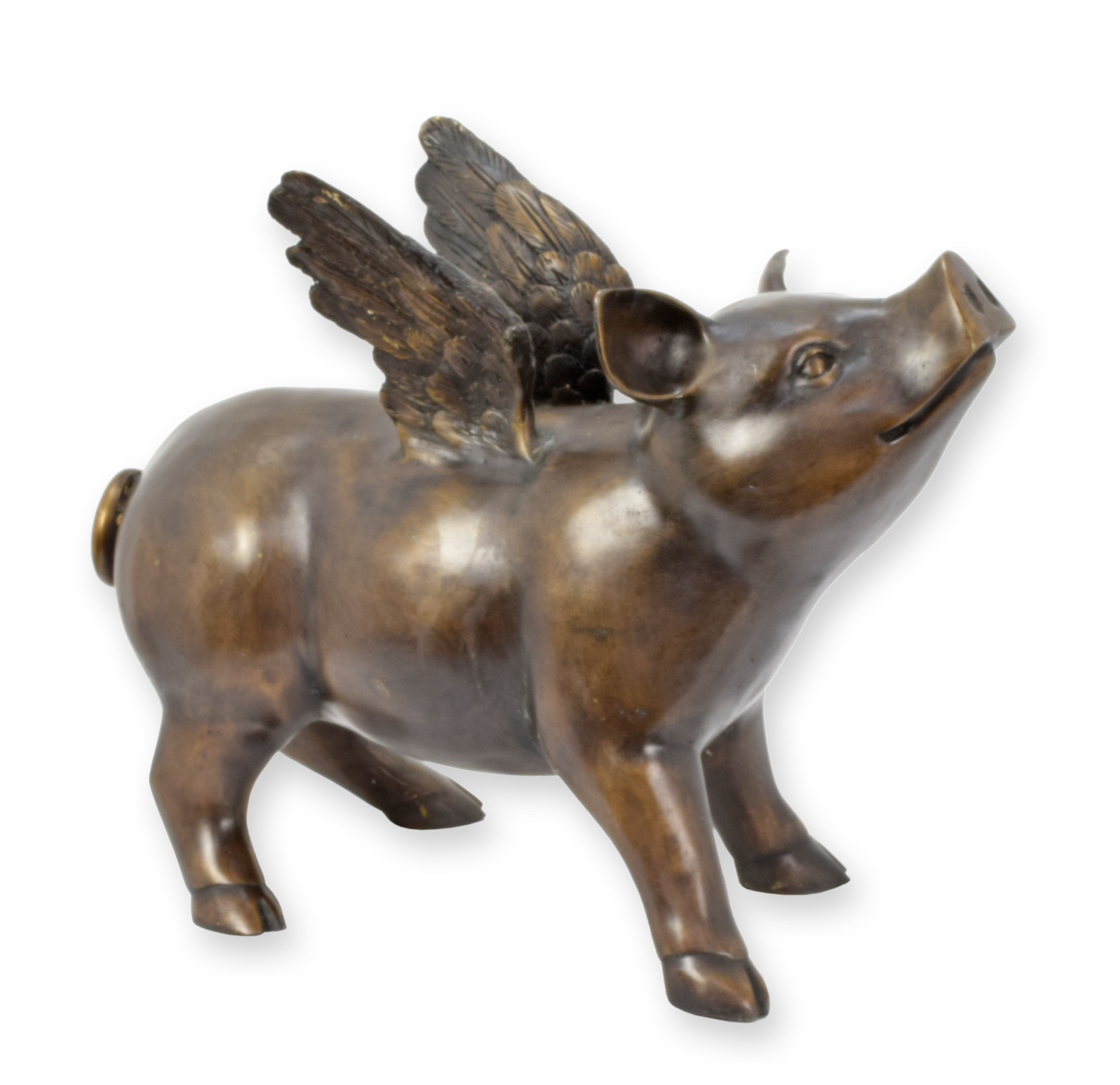 A\u0020BRONZE\u0020SCULPTURE\u0020OF\u0020A\u0020FLYING\u0020PIG