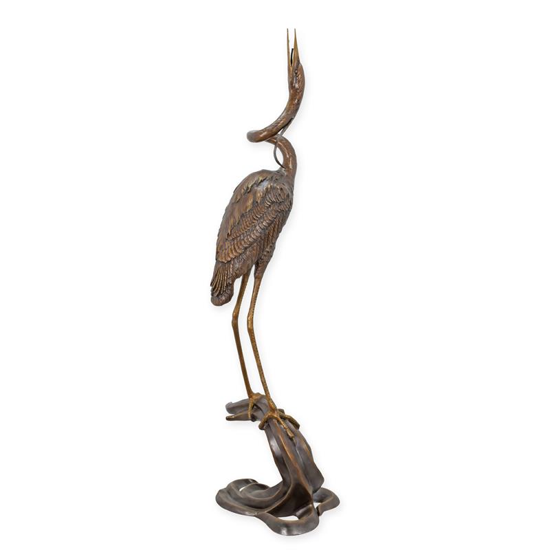 A\u0020BRONZE\u0020HERON\u0020FOUNTAIN