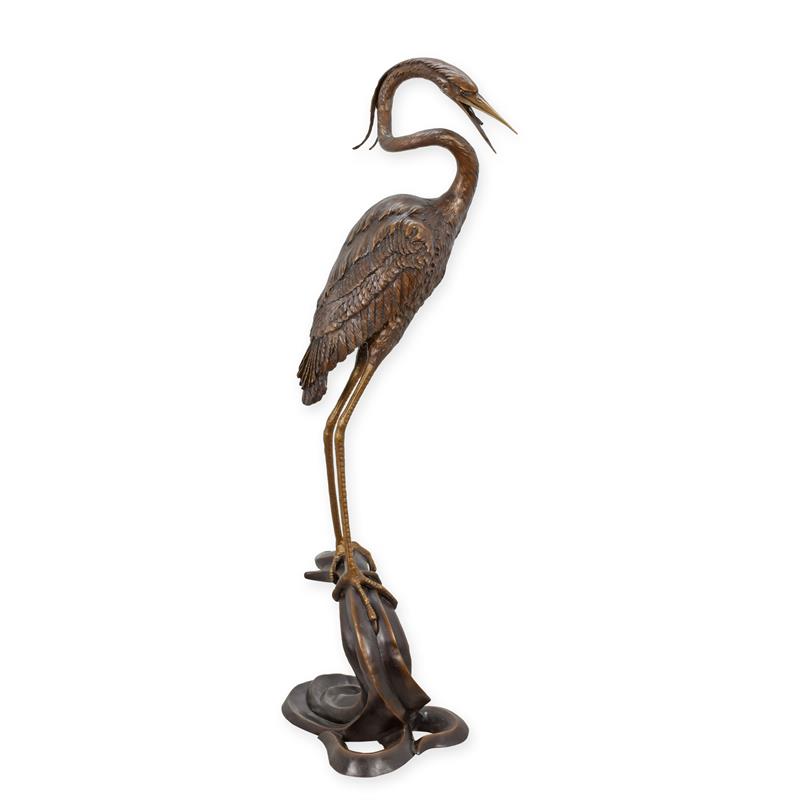 A\u0020BRONZE\u0020HERON\u0020FOUNTAIN