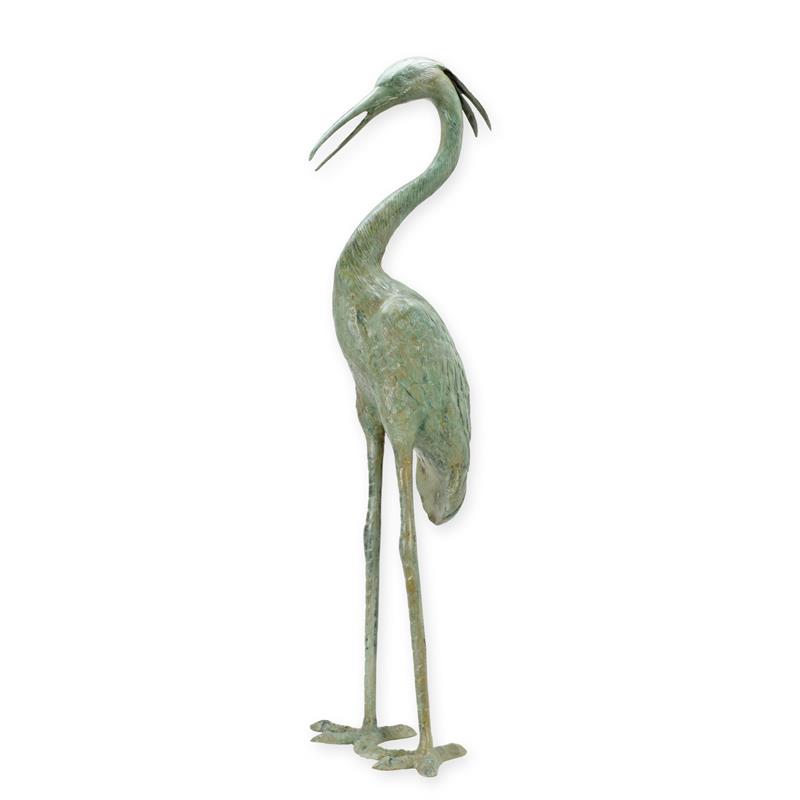 A\u0020BRONZE\u0020HERON\u0020FOUNTAIN