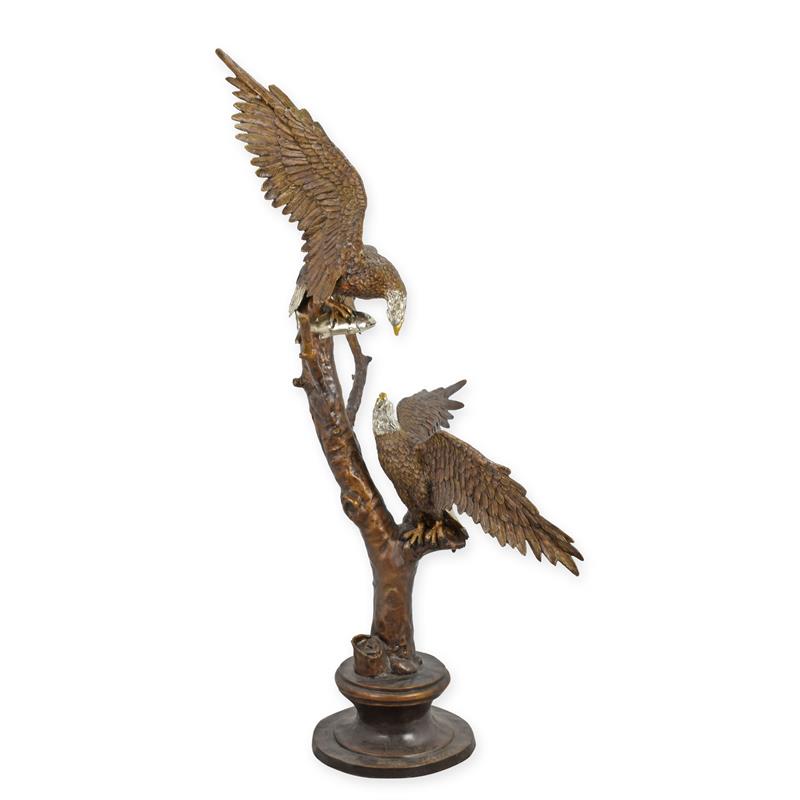 A\u0020BRONZE\u0020SCULPTURE\u0020OF\u0020TWO\u0020EAGLES