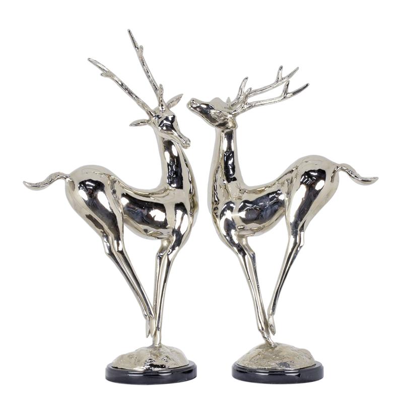 A\u0020PAIR\u0020OF\u0020NICKEL\u0020PLATED\u0020BRONZE\u0020DEER