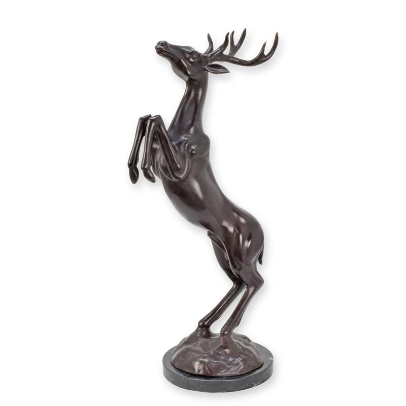 A\u0020BRONZE\u0020SCULPTURE\u0020OF\u0020A\u0020JUMPING\u0020DEER\u0020ON\u0020A\u0020MARBLE\u0020BASE