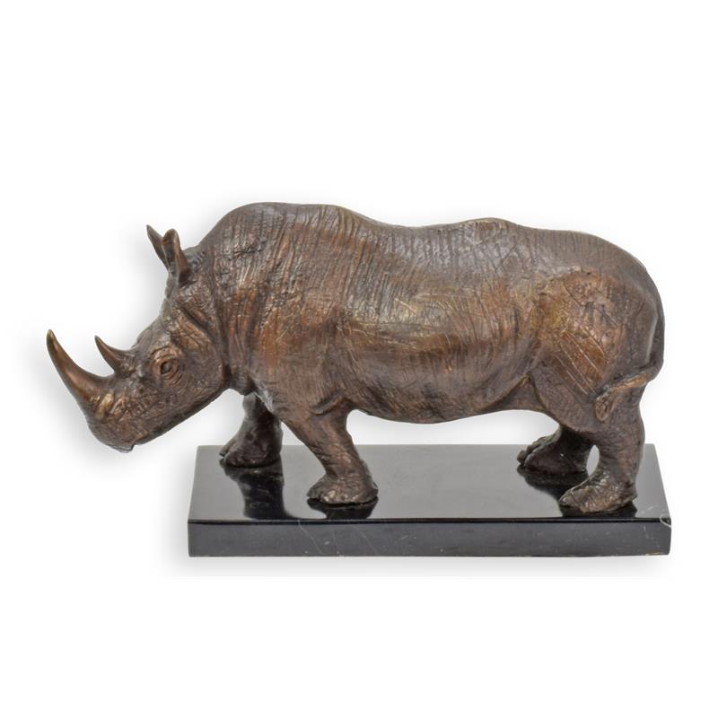 A\u0020BRONZE\u0020SCULPTURE\u0020OF\u0020A\u0020STANDING\u0020RHINO\u0020ON\u0020A\u0020MARBLE\u0020BASE