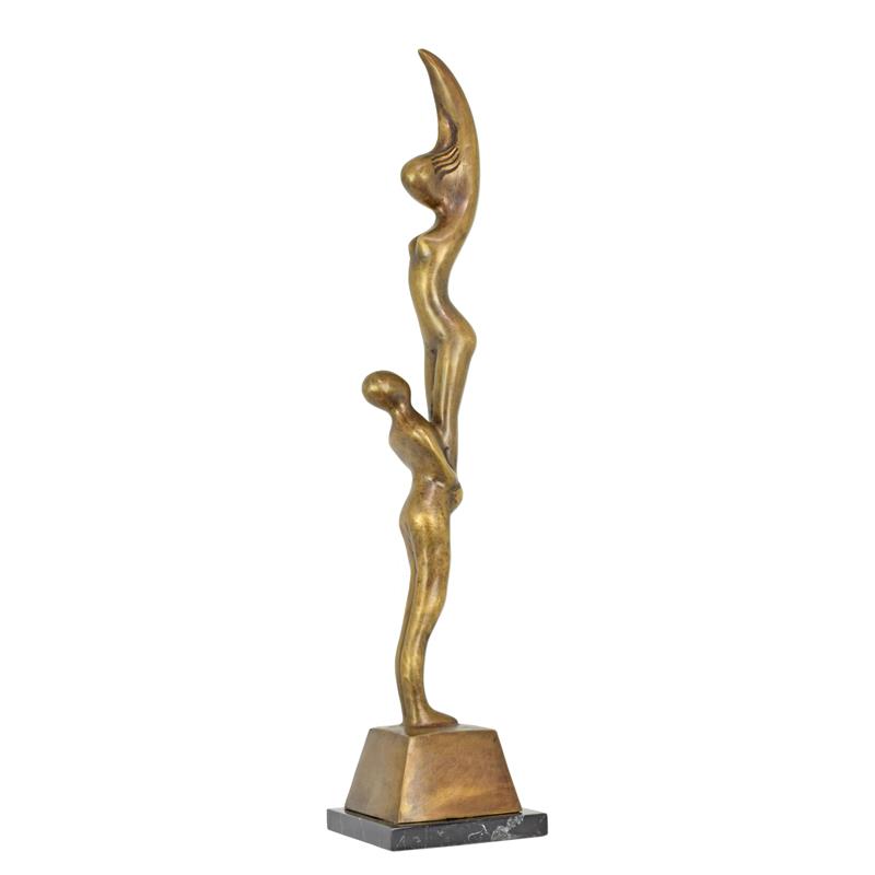 A\u0020MODERNIST\u0020BRONZE\u0020SCULPTURE\u0020OF\u0020TWO\u0020ACROBATS