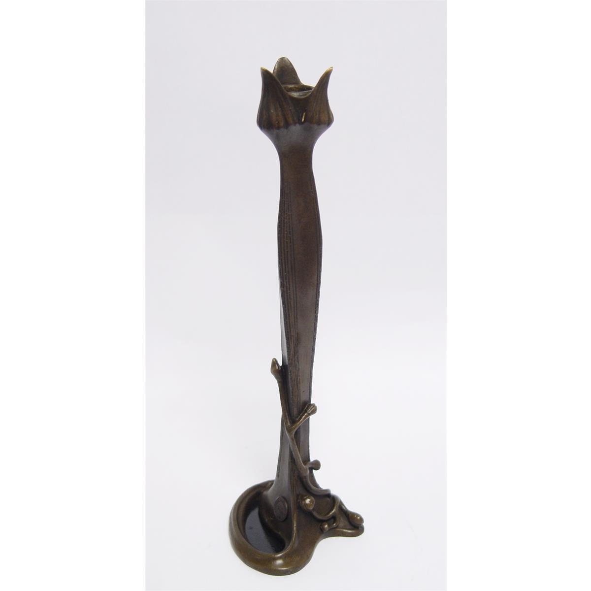 BRONZEN\u0020KANDELAAR\u0020IN\u0020ART\u0020NOUVEAU\u0020STIJL