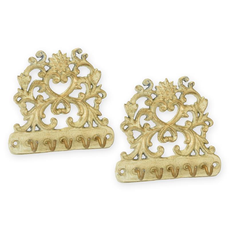 A\u0020PAIR\u0020OF\u0020CAST\u0020IRON\u0020KEY\u002DHOLDERS