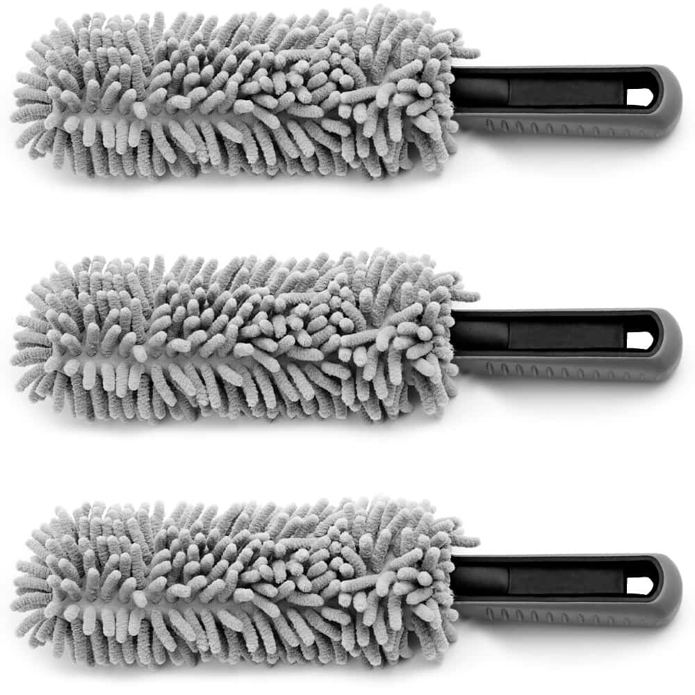 Velgenborstel\u0020\u002D\u00203\u0020Stuks\u0020Set\u0020\u002D\u0020Grijs\u0020\u002D\u0020Microvezel\u0020\u002D\u002034cm