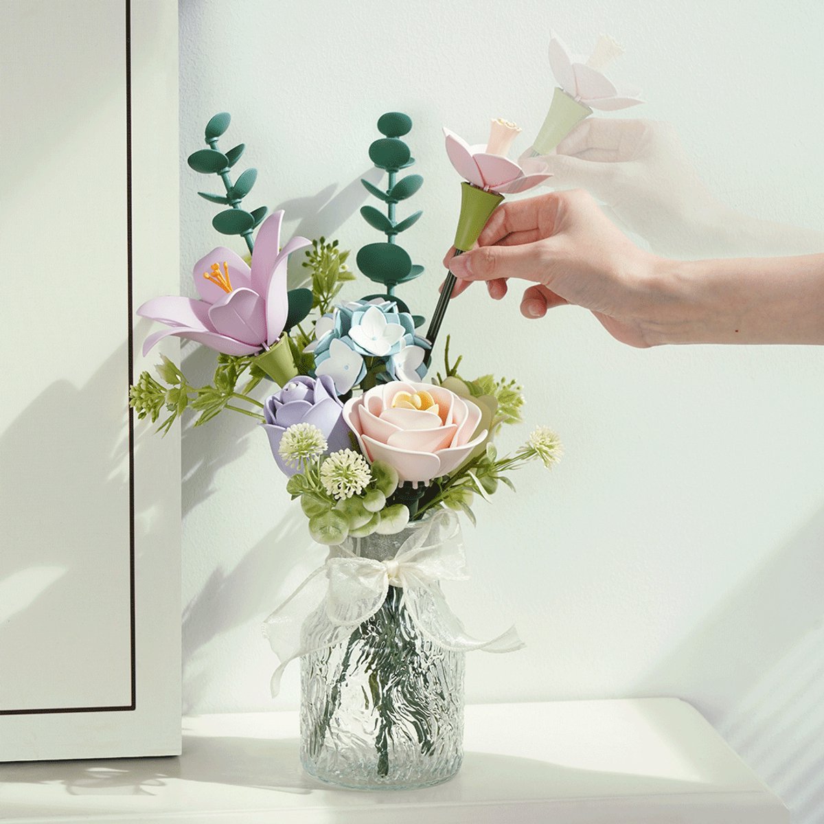 Robotime\u0020Romantic\u0020Floral\u0020Bouquet\u0020Bloemen\u0020Boeket\u0020Creatief\u0020Knutselen