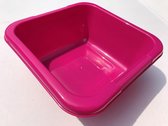 Afwasbak\u0020vierkant\u002032x32cm\u0020in\u0020roze