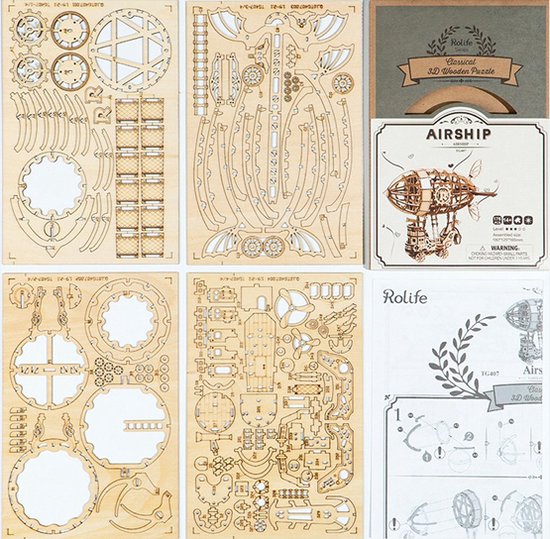 Robotime\u0020Airship\u002018\u0020Cm\u0020Hout\u0020Naturel\u0020176\u002Ddelig\u0020Bouwpakket\u0020 Robotime\u0020Airship\u002018\u0020Cm\u0020Hout\u0020Naturel\u0020176\u002Ddelig\u0020Bouwpakket\u0020