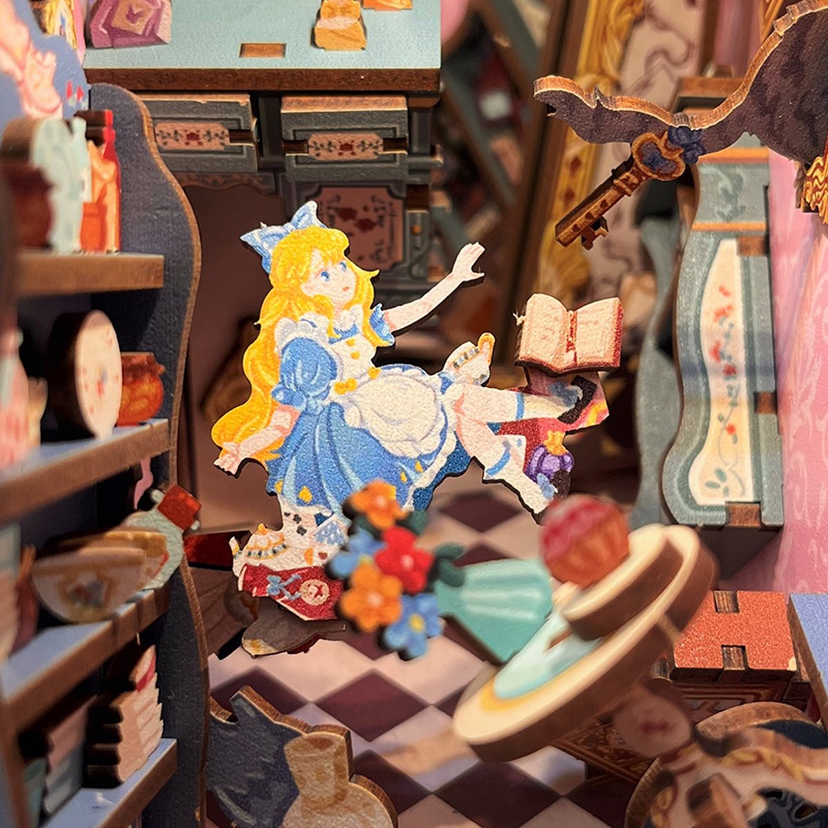 Tone\u002DCheer\u0020Book\u0020Nook\u0020Alice\u0020in\u0020Wonderland\u0020DIY\u0020Modelbouw\u0020Knutselen Tone\u002DCheer\u0020Book\u0020Nook\u0020Alice\u0020in\u0020Wonderland\u0020DIY\u0020Modelbouw\u0020Knutselen