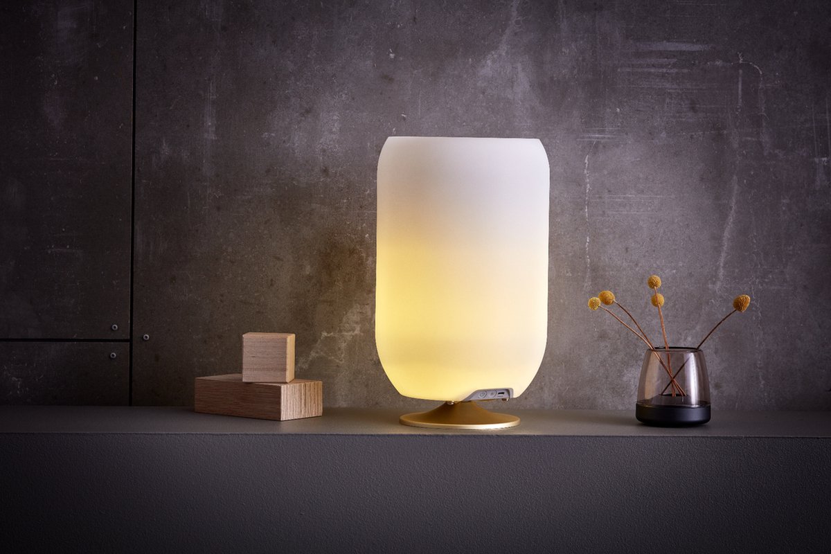 Lamp\u0020Kooduu\u0020Atmos\u002035\u0020Bluetooth\u0020Speaker\u0020\u002D\u0020LED\u0020Lamp\u0020Dimbaar\u0020\u002D\u0020Wijnkoeler\u0020\u002D\u0020Brons