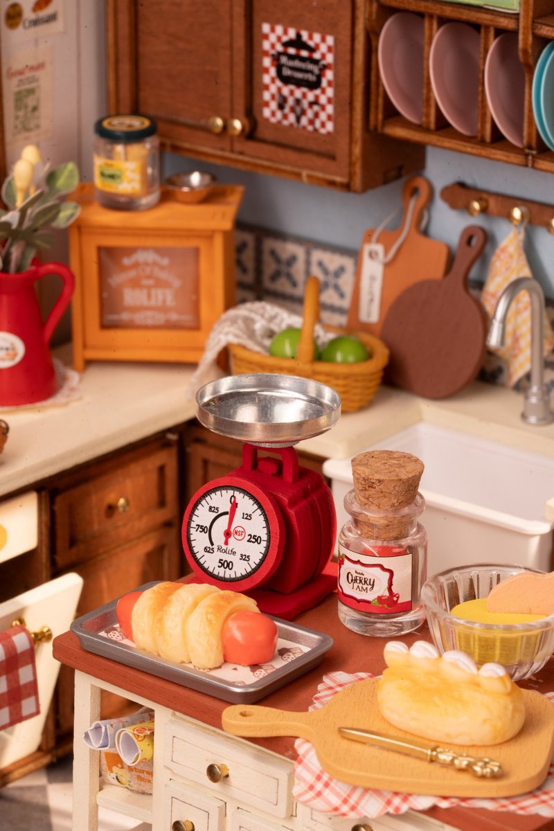 Robotime\u0020Baking\u0020Kitchen\u0020Miniatuur\u0020Bouwpakket\u0020Modelbouw Robotime\u0020Baking\u0020Kitchen\u0020Miniatuur\u0020Bouwpakket\u0020Modelbouw