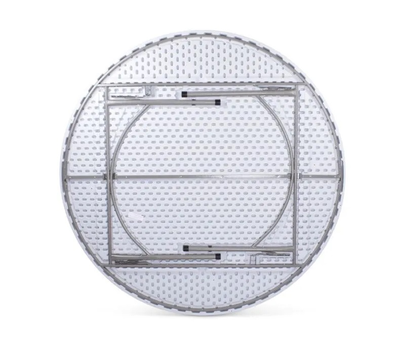 Inklapbare\u0020bankettafel\u0020rond\u0020150\u0020cm\u0020lichtgrijs